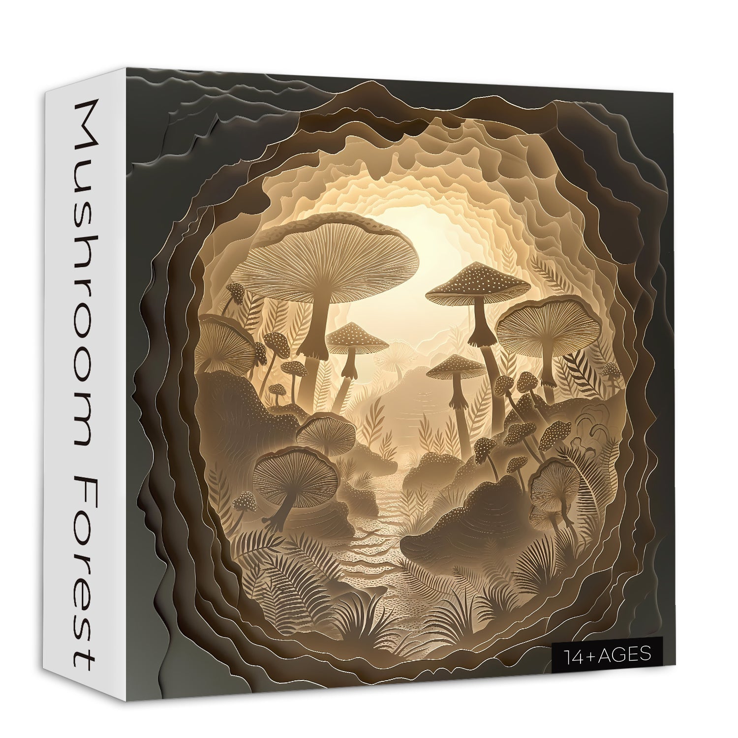 Puzzle foresta di funghi 1000 pezzi