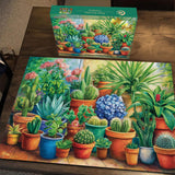 Chapapier floral puzzle 1000 pièces
