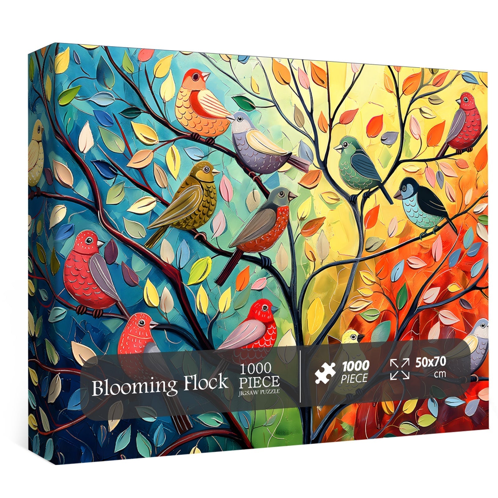 Blooming Flock Jigsaw Puzzle 1000 pièces