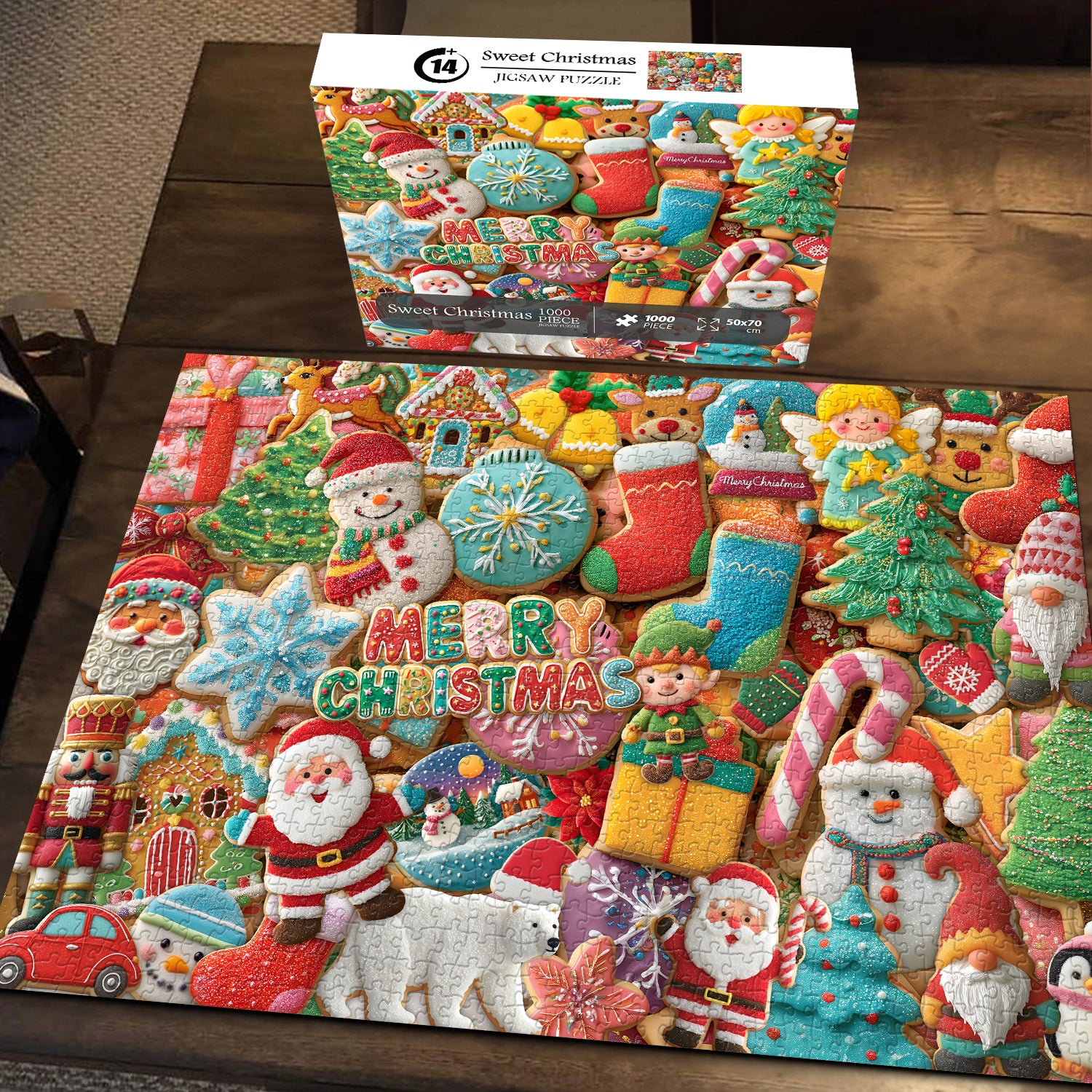 Puzzle puzzle per frenesia psichedelica 1000 pezzi