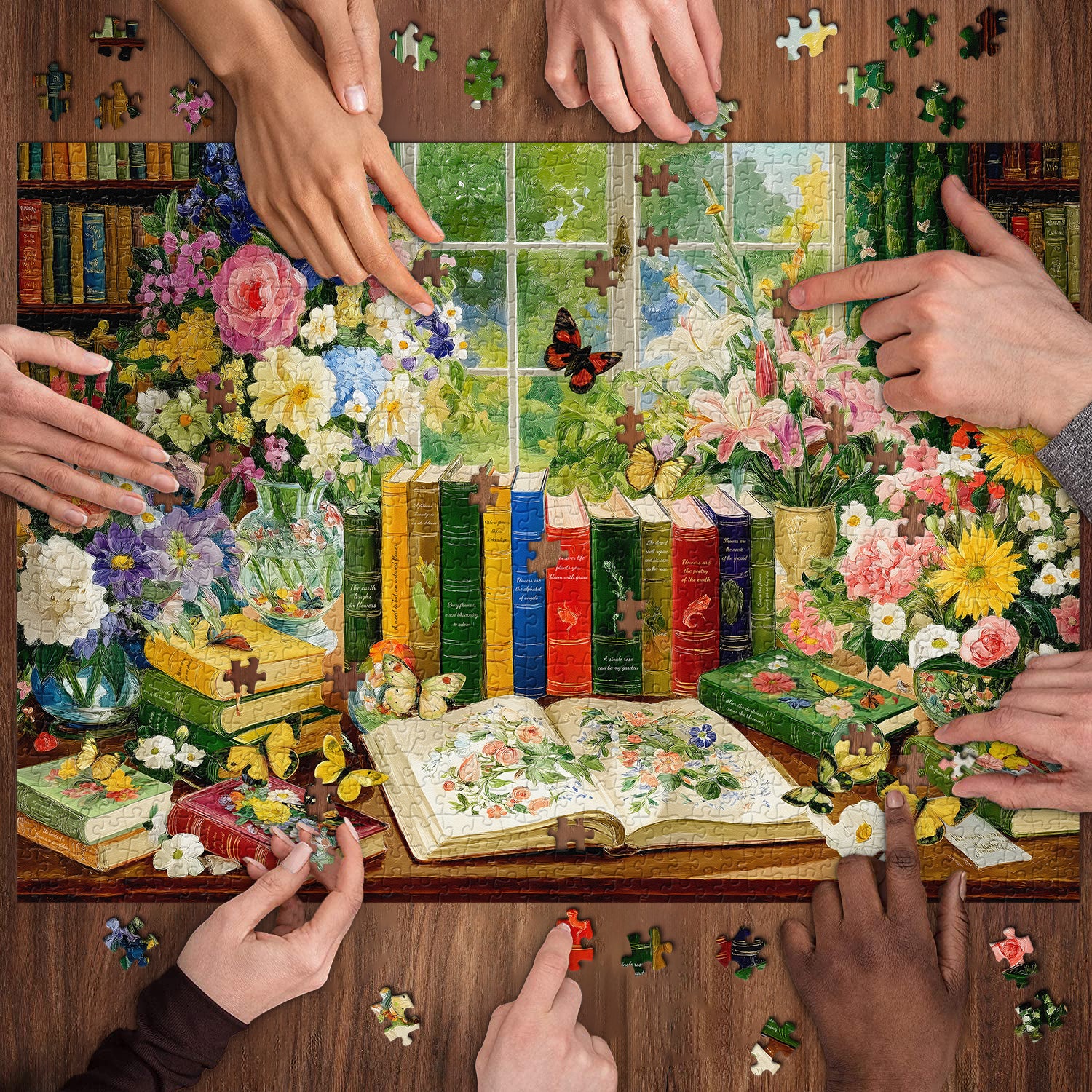 Puzzle puzzle per frenesia psichedelica 1000 pezzi