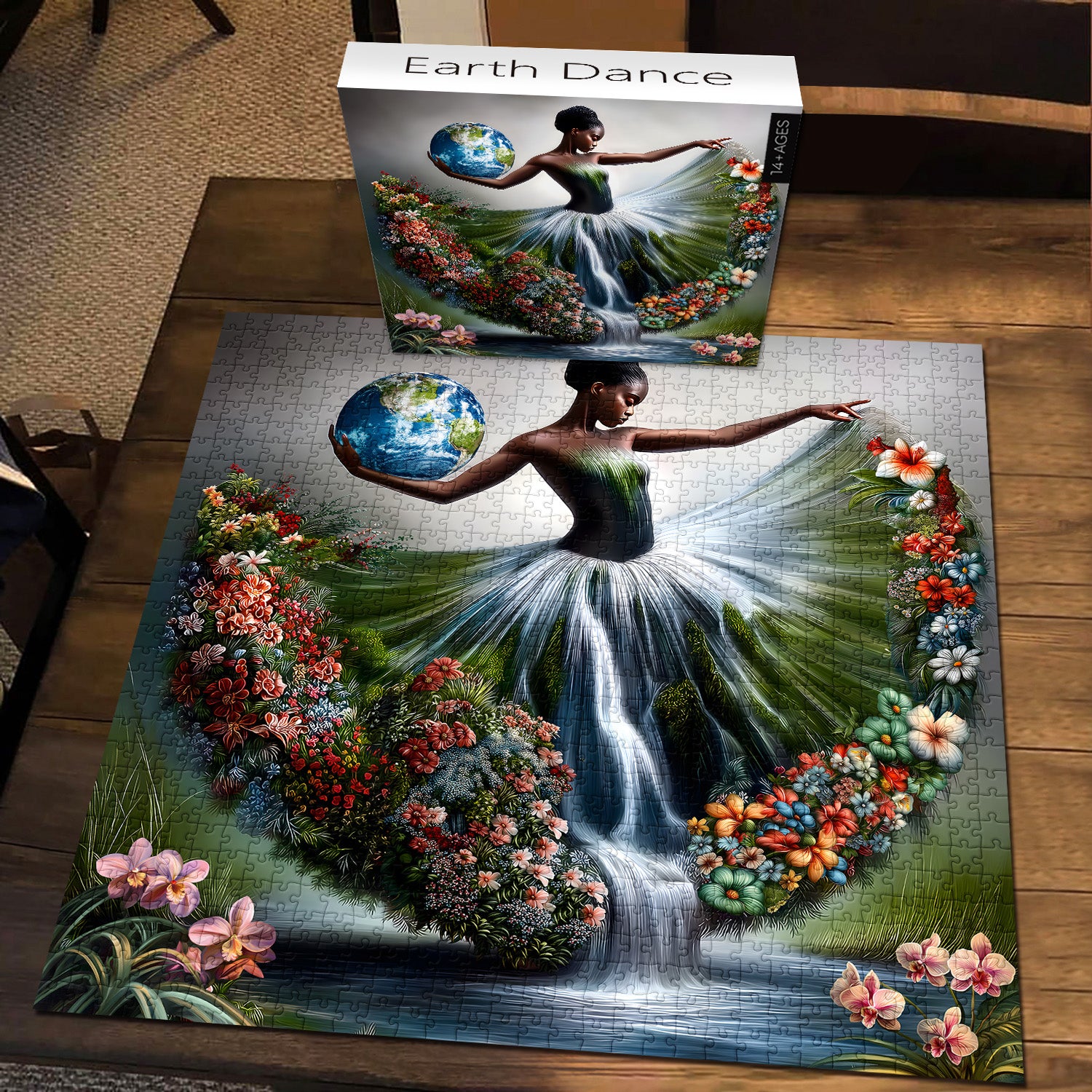 Puzzle puzzle per frenesia psichedelica 1000 pezzi