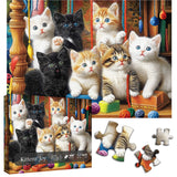 Pieci 1000 di gattini di gattini 1000 pezzi