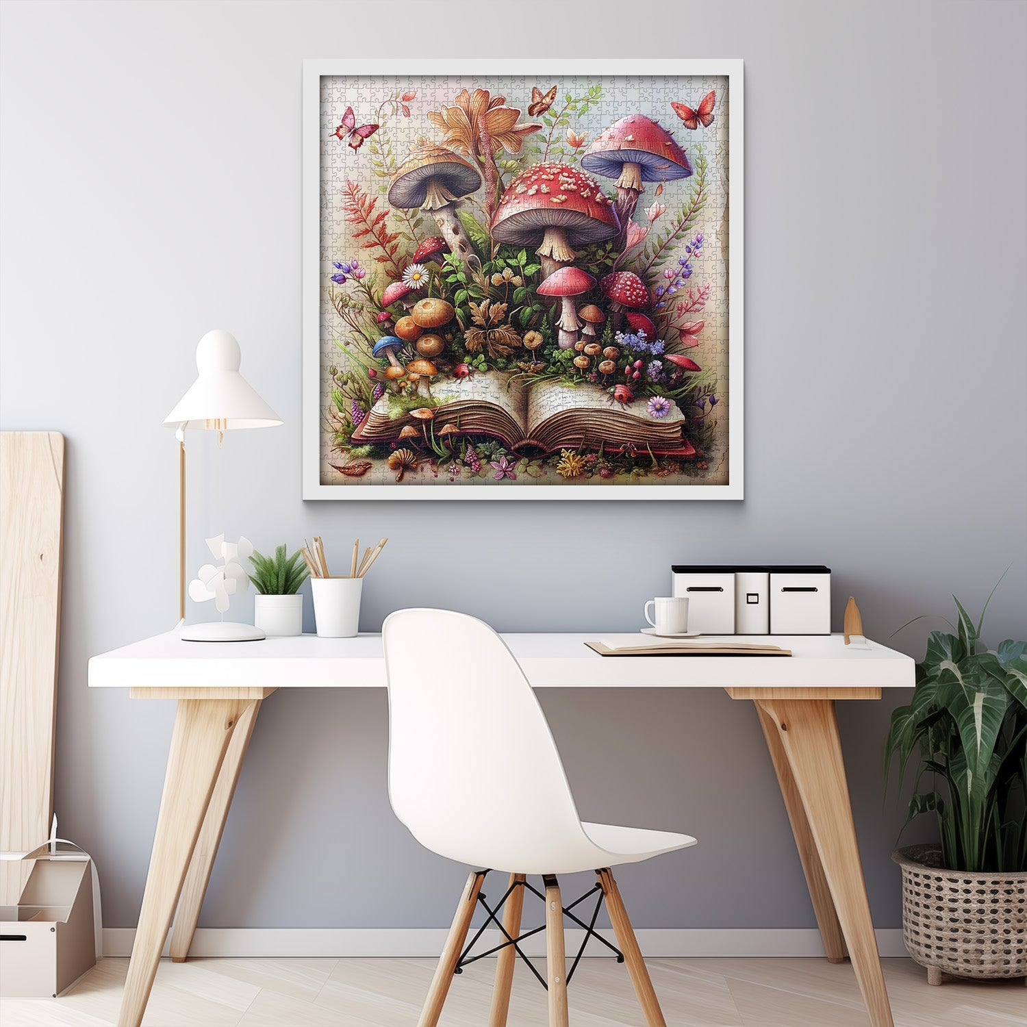 Livre de champignons Puzzle 1000 pièces 1000 pièces