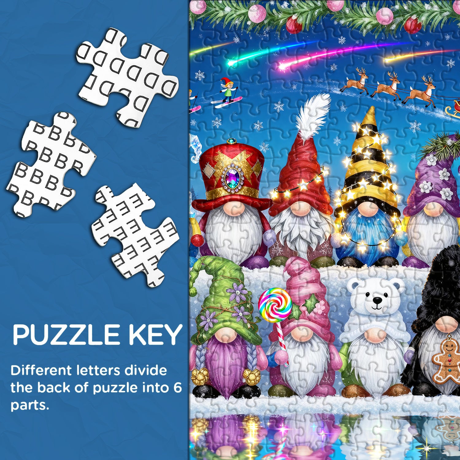 Puzzle puzzle per frenesia psichedelica 1000 pezzi