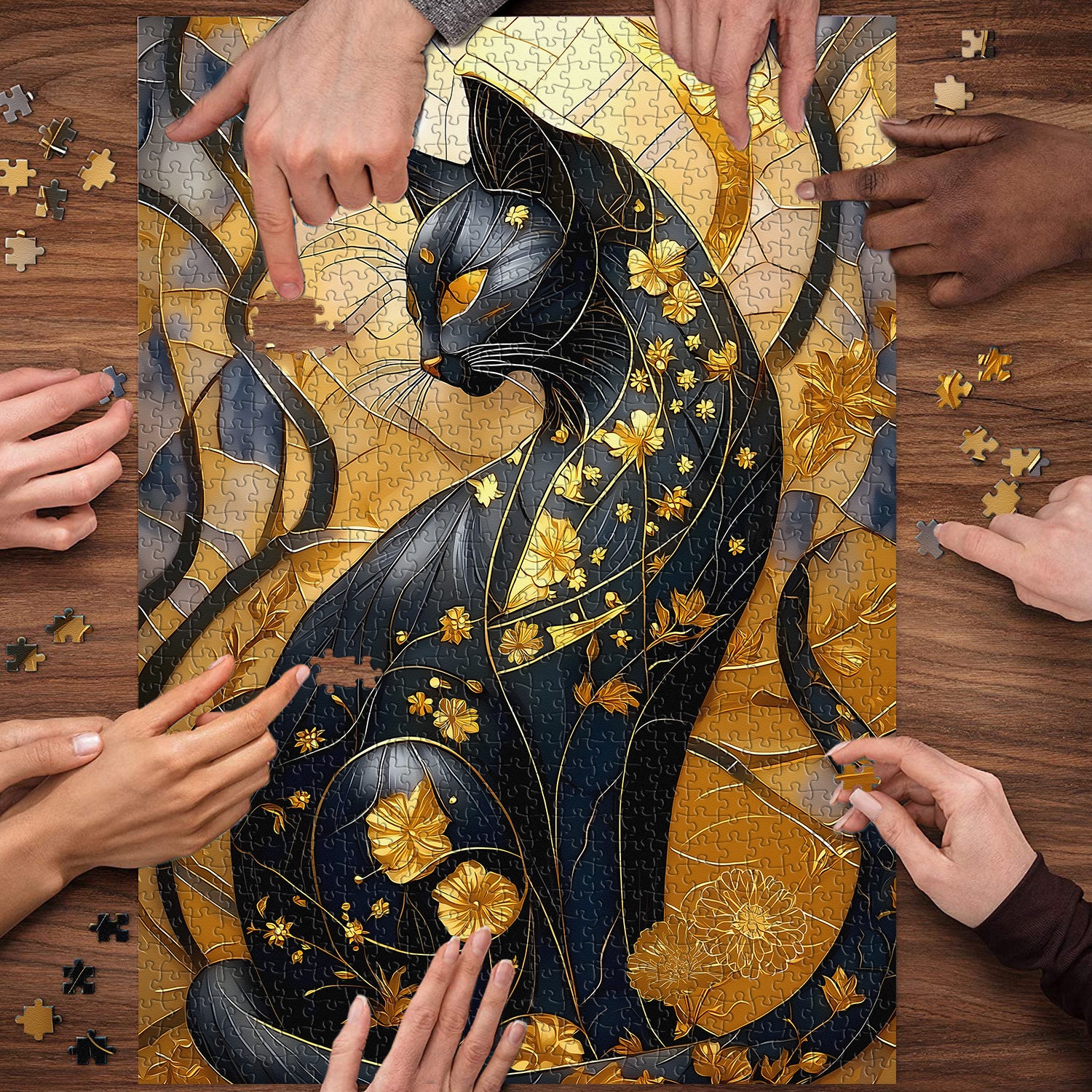 Puzzle puzzle per frenesia psichedelica 1000 pezzi