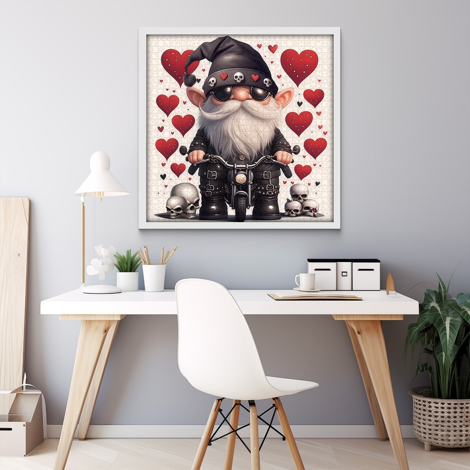 REBEL GNOME RIDER puzzle puzzle 1000 pezzi