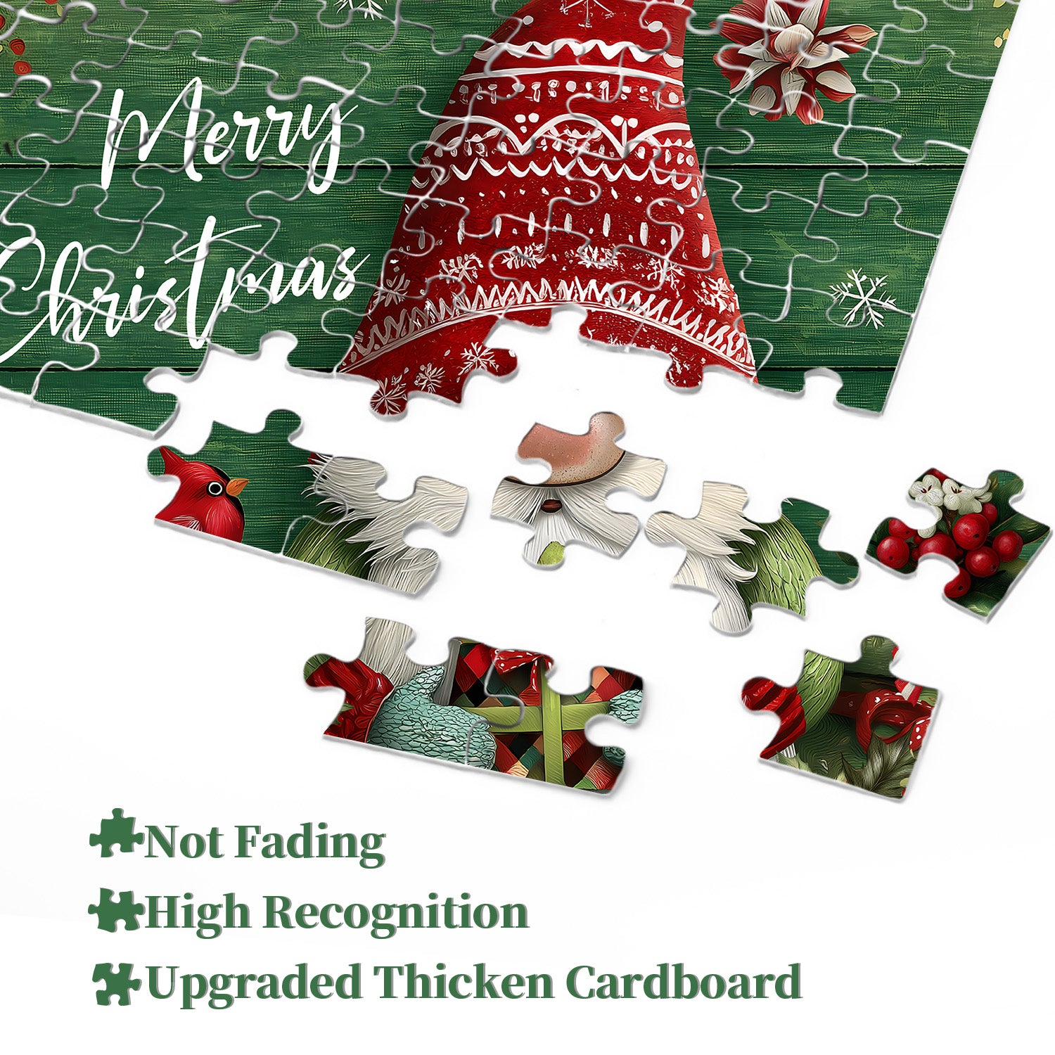 Christmas Gnome Jigsaw Puzzle 1000 Pieces