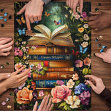 Libri e fiori puzzle puzzle 1000 pezzi