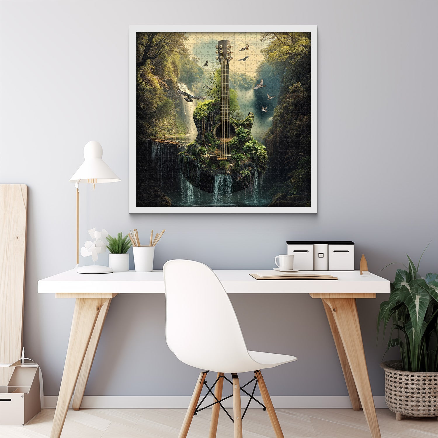 Puzzle a corda di foresta puzzle 1000 pezzi