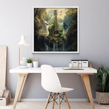 Puzzle a corda di foresta puzzle 1000 pezzi