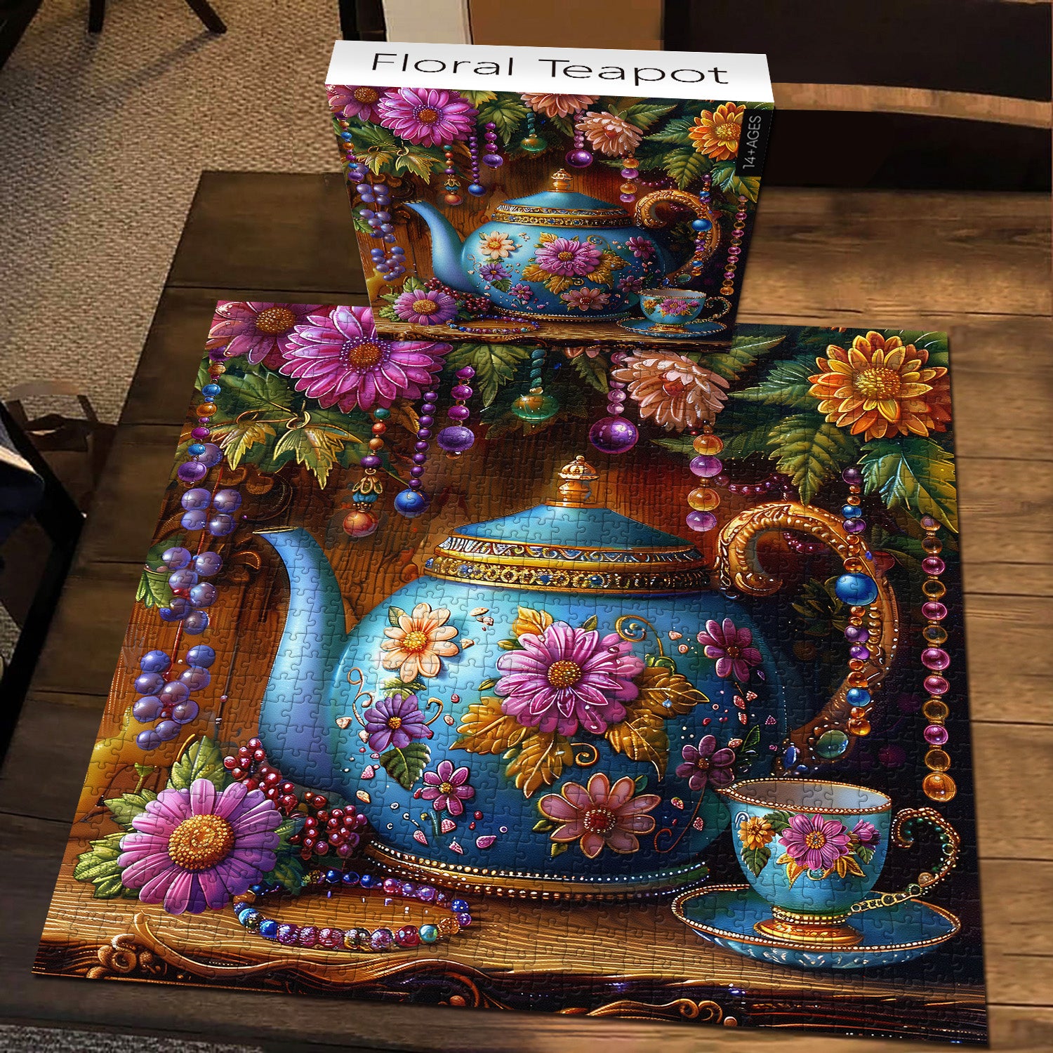 Psychedelic Rasing Jigsaw Puzzle 1000 Stücke