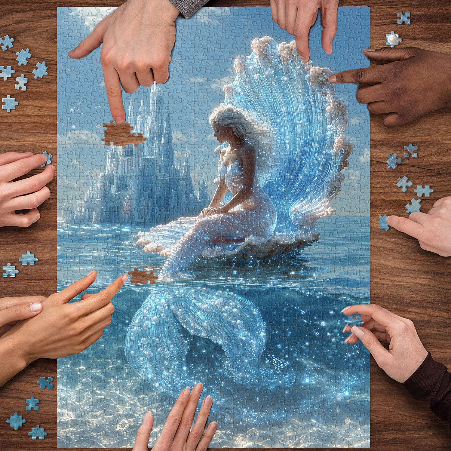Puzzle puzzle per frenesia psichedelica 1000 pezzi