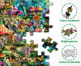 Fairies Flower Land Puzzle de puzzle 1000 pièces