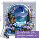 Psychedelic Rasing Jigsaw Puzzle 1000 Stücke
