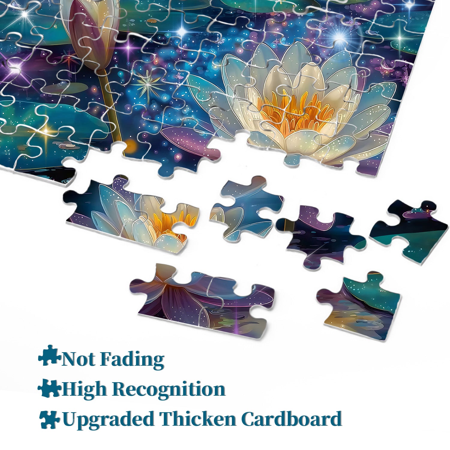 Chapapier floral puzzle 1000 pièces