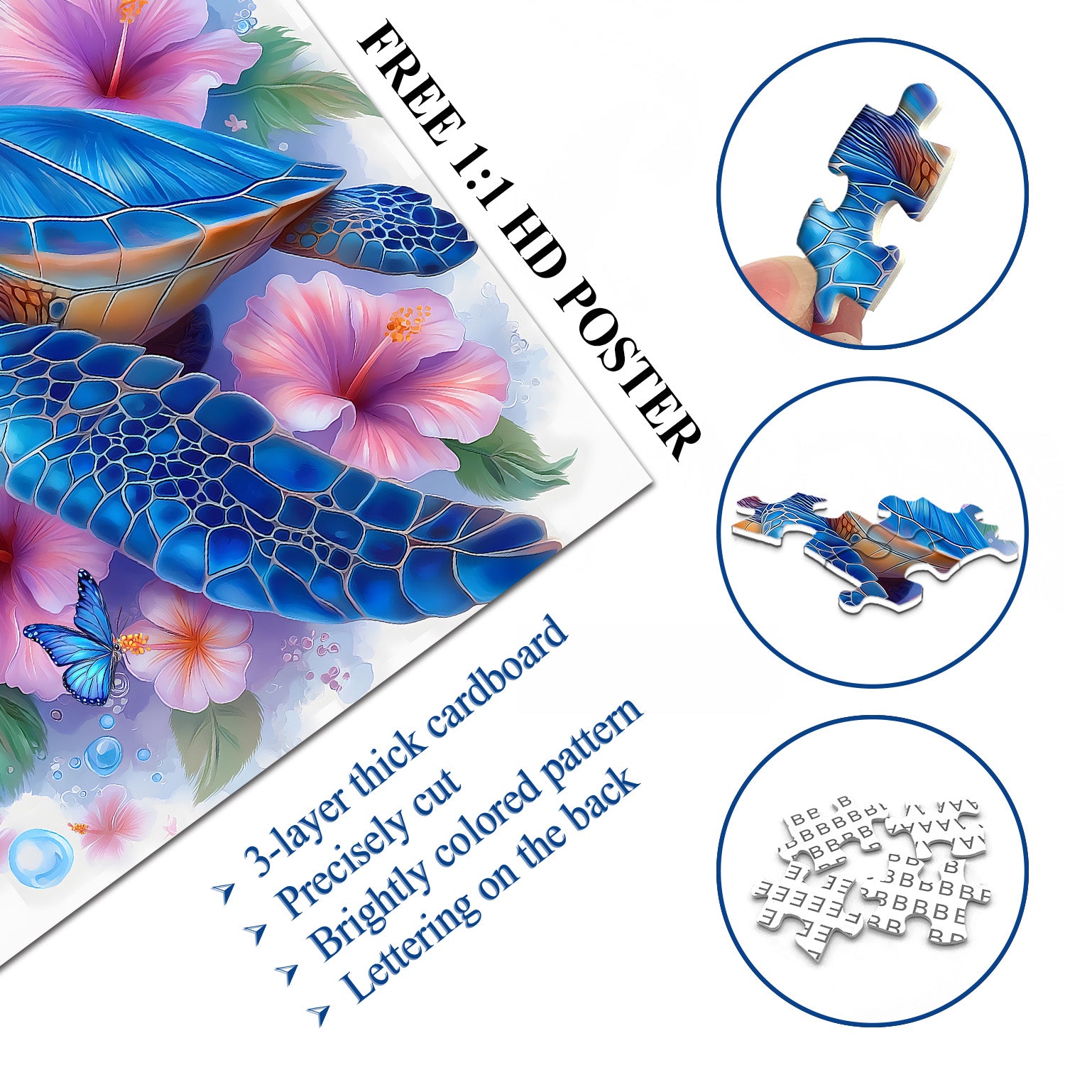 Puzzle puzzle per frenesia psichedelica 1000 pezzi