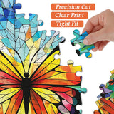 Puzzle puzzle a farfalla cromatica 1000 pezzi