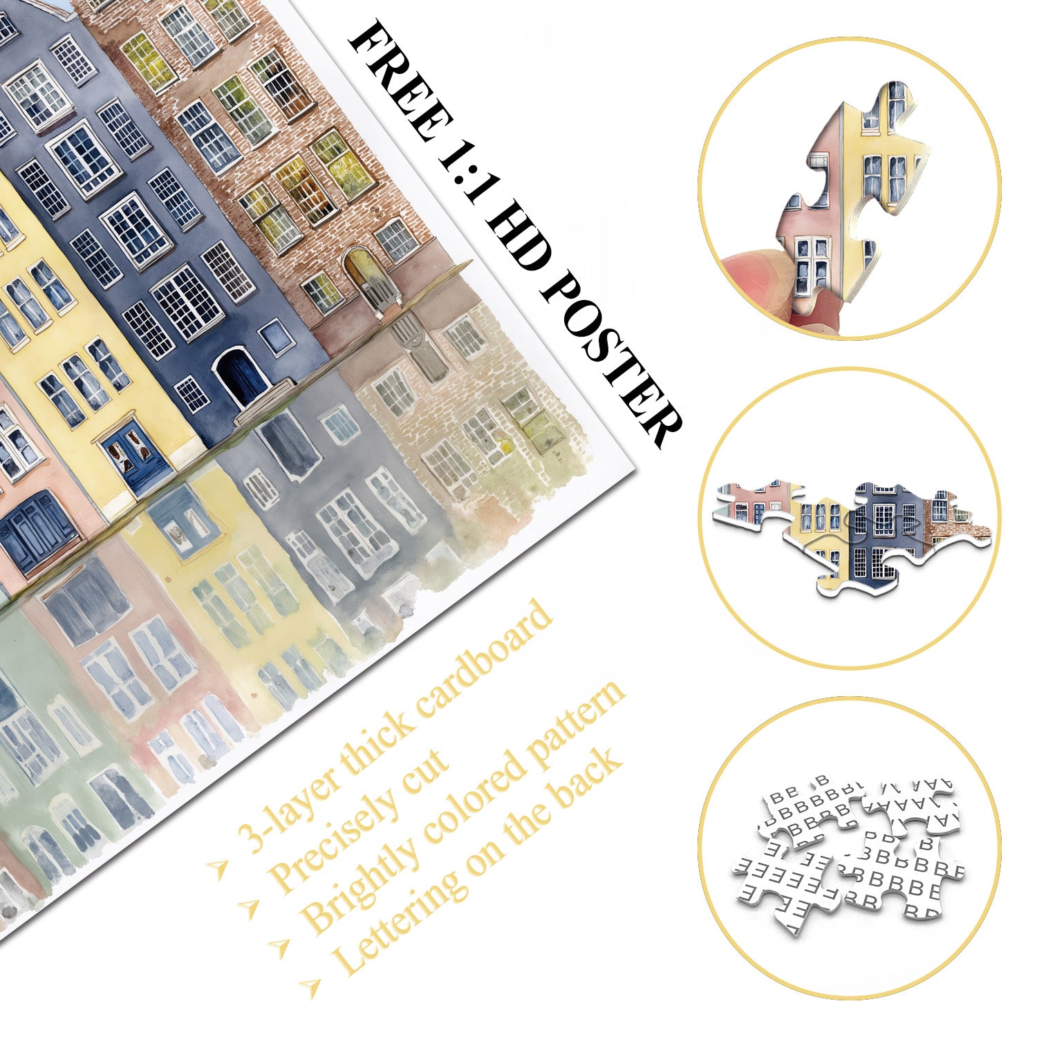 Puzzle puzzle per frenesia psichedelica 1000 pezzi