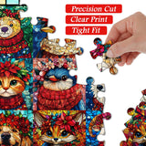 Ghirlande per animali natalizi puzzle puzzle 1000 pezzi