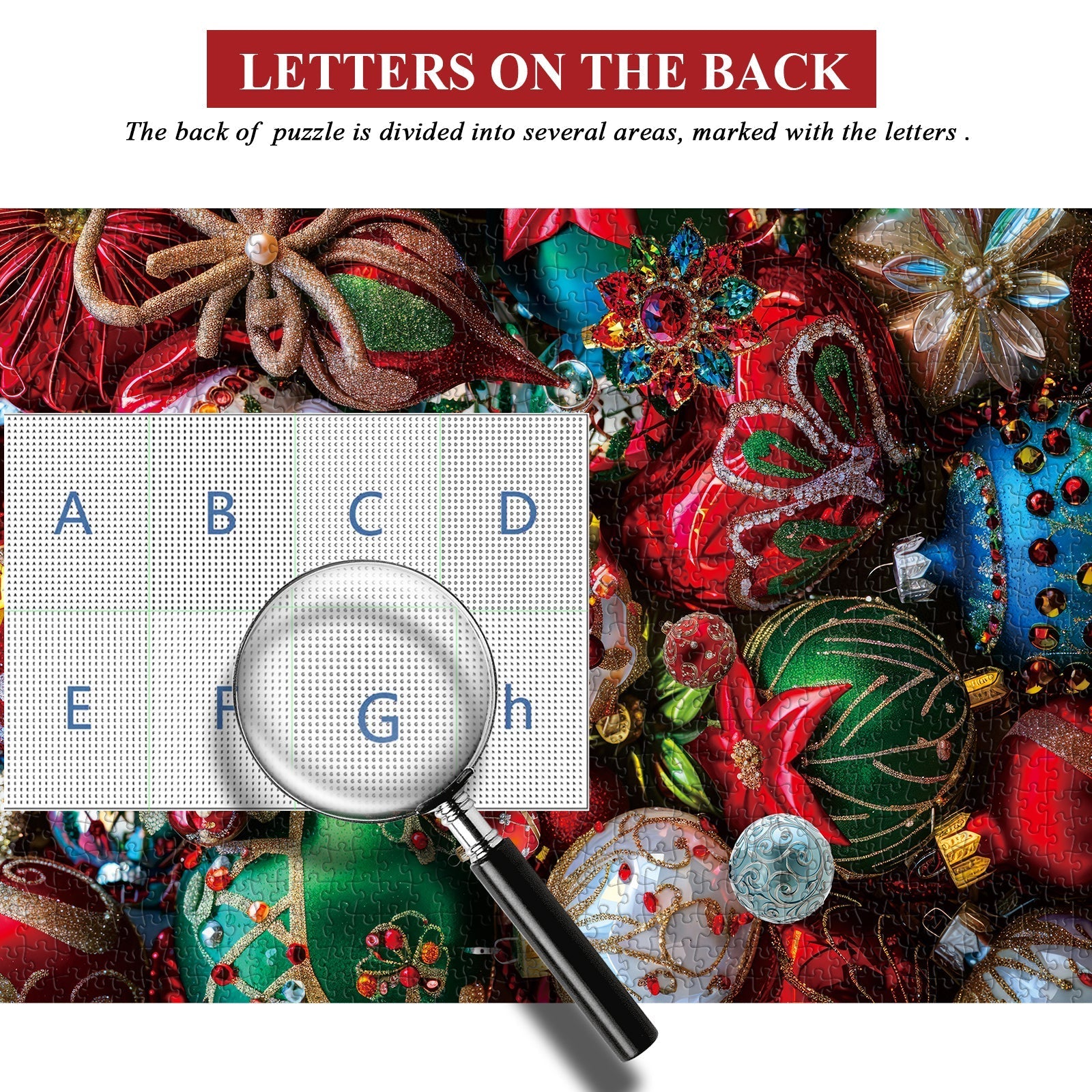 Pezzi di puzzle di memoria di Natale 1000 pezzi