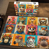 Puzzle puzzle per frenesia psichedelica 1000 pezzi