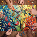 Blooming Flock Jigsaw Puzzle 1000 pièces