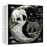 Journey de l'éléphant Puzzle de puzzle 1000 pièces