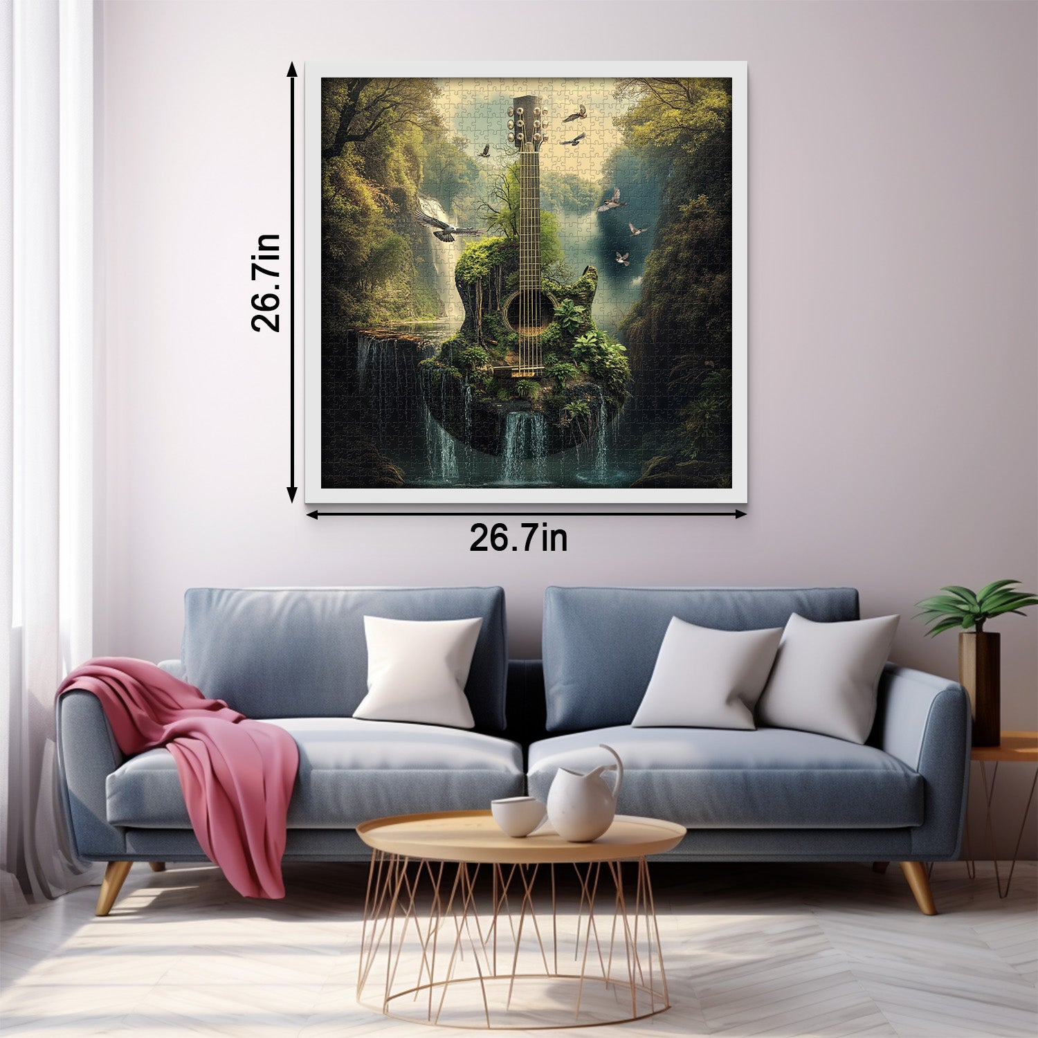 Puzzle a corda di foresta puzzle 1000 pezzi