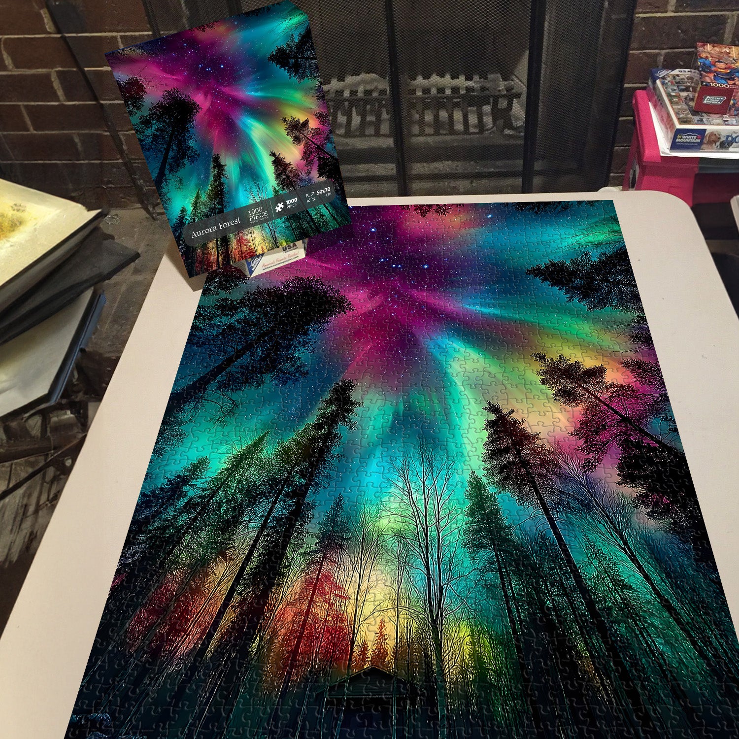 Psychedelic Rasing Jigsaw Puzzle 1000 Stücke