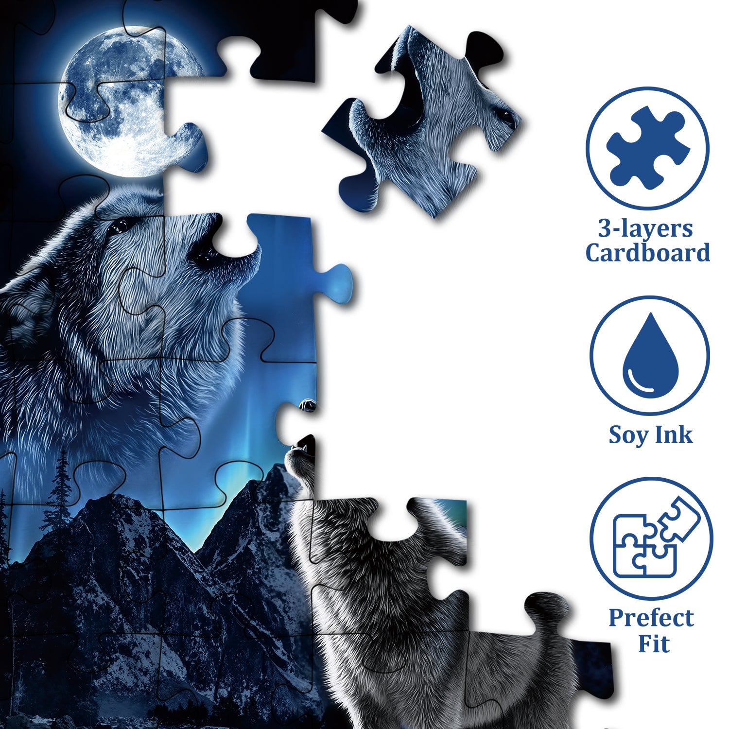 Psychedelic Rasing Jigsaw Puzzle 1000 Stücke