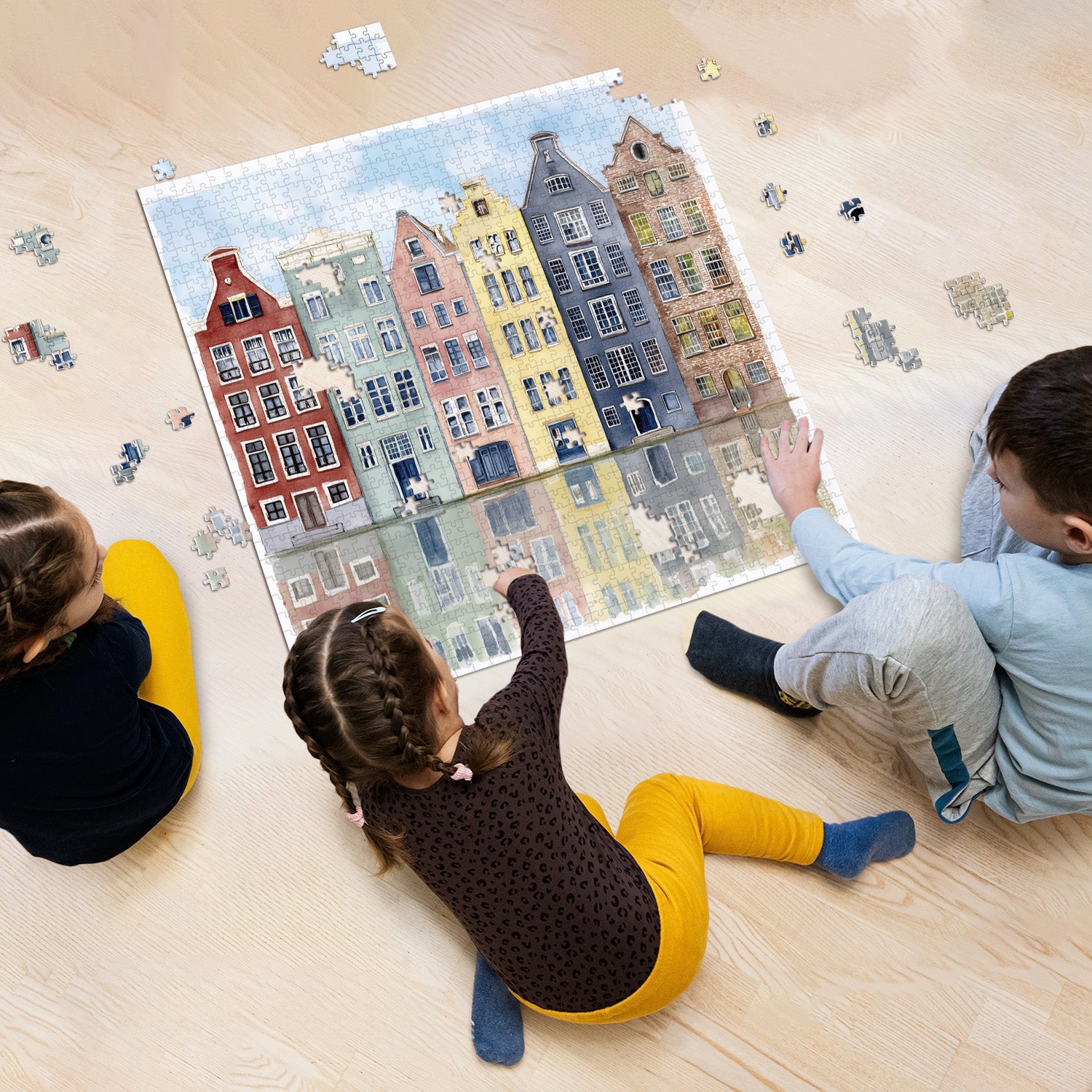 Puzzle puzzle per frenesia psichedelica 1000 pezzi