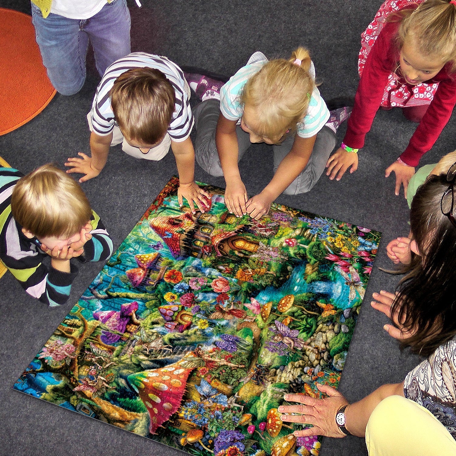 Fairies Flower Land Puzzle de puzzle 1000 pièces