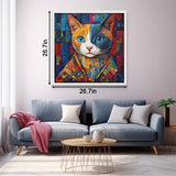 Patchwork -Katzen -Puzzles 1000 Stücke