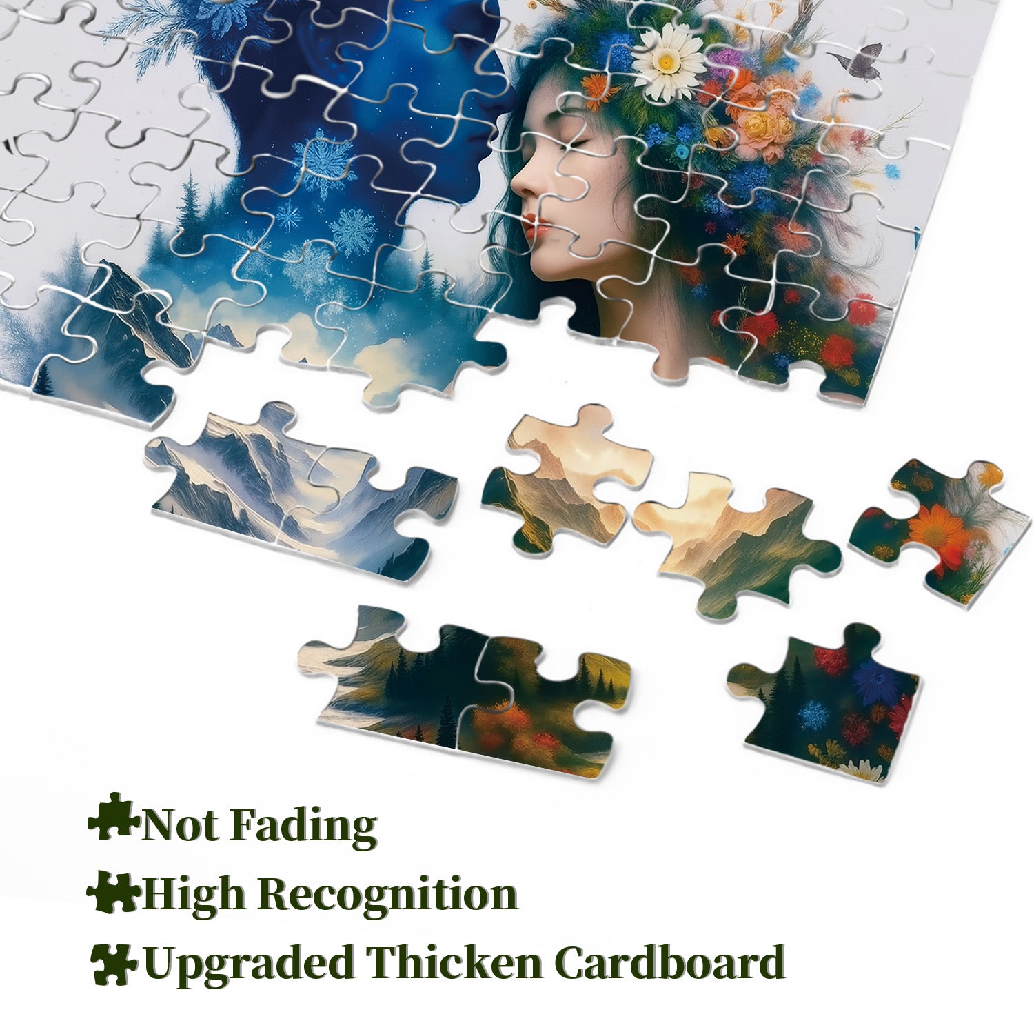 Puzzle puzzle per frenesia psichedelica 1000 pezzi