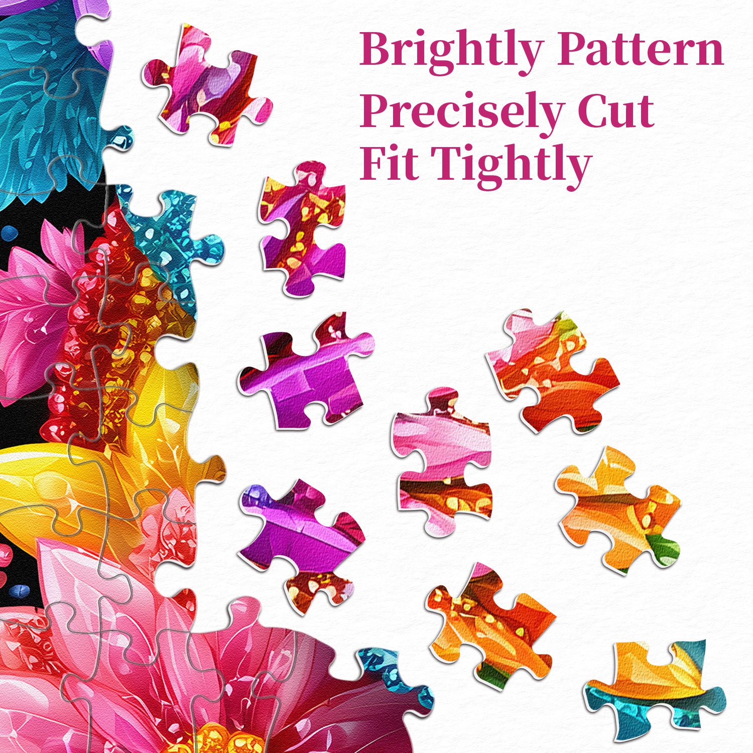 Psychedelic Rasing Jigsaw Puzzle 1000 Stücke