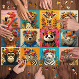 Puzzle puzzle per frenesia psichedelica 1000 pezzi