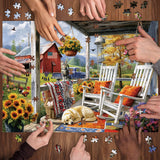 Puzzle puzzle per frenesia psichedelica 1000 pezzi