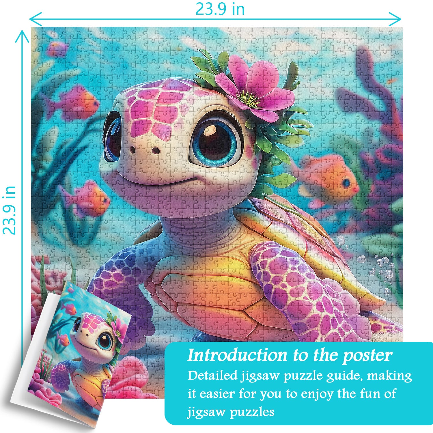Puzzle puzzle per frenesia psichedelica 1000 pezzi