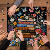 Fleurs et pages puzzles de puzzle 1000 pièces