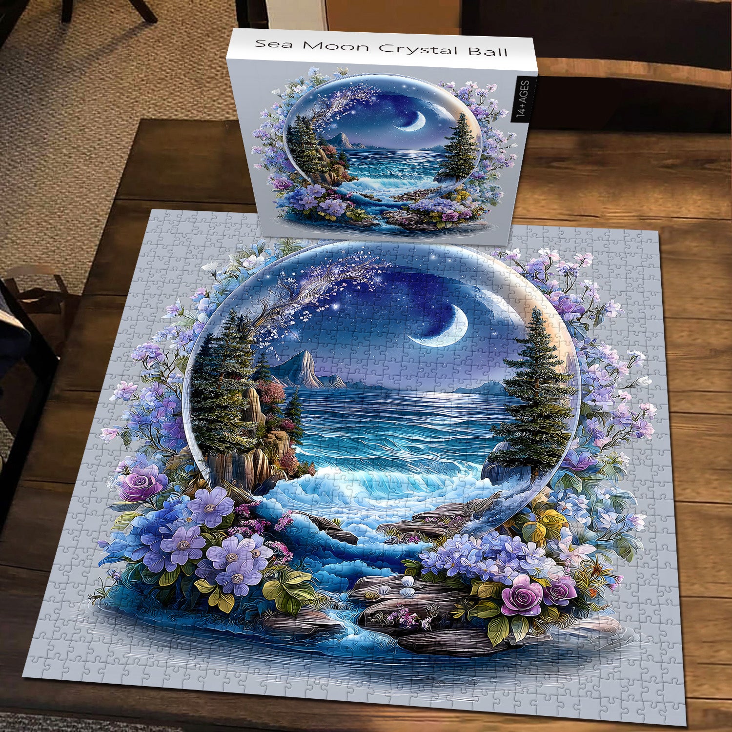 Psychedelic Rasing Jigsaw Puzzle 1000 Stücke
