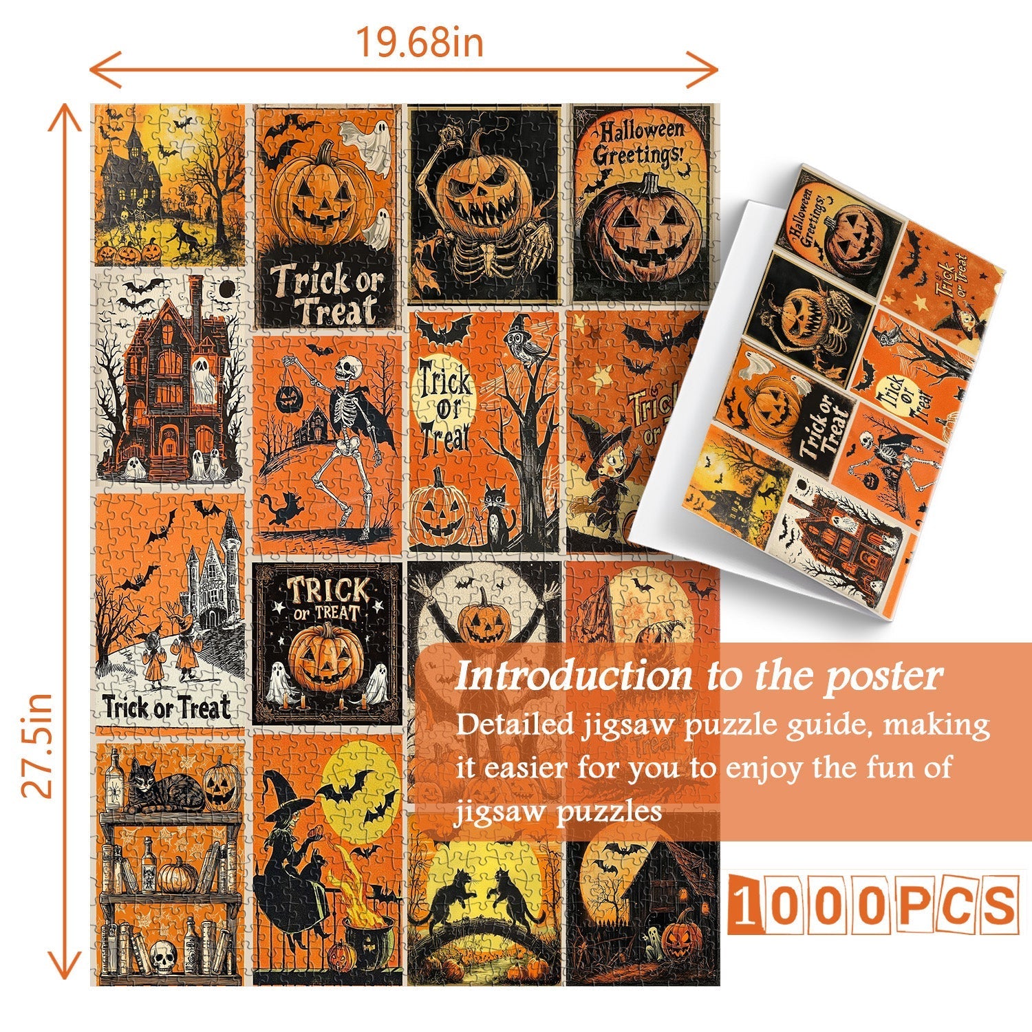 Puzzle de puzzle méchamment amusant 1000 pièces