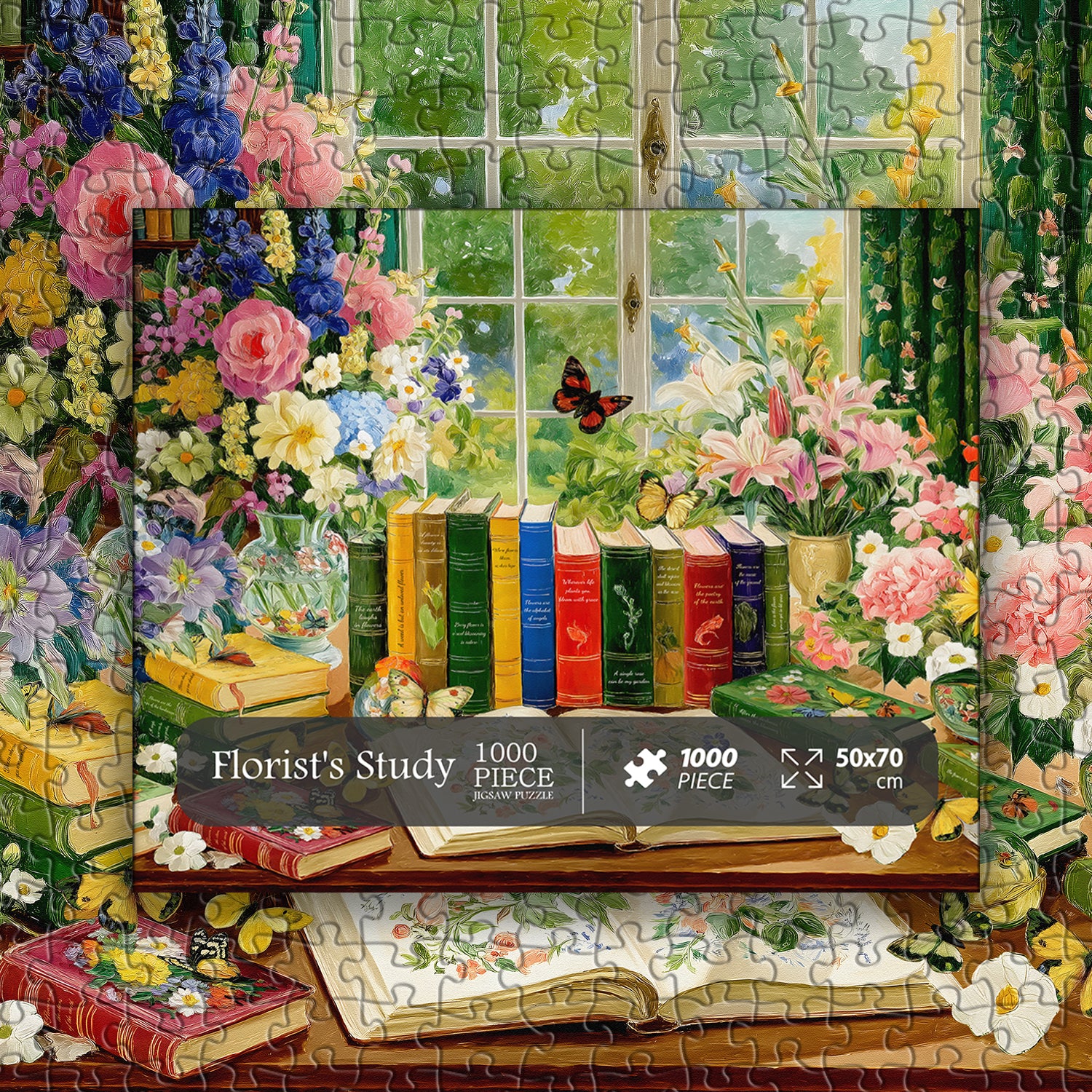 Puzzle puzzle per frenesia psichedelica 1000 pezzi