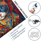 Patchwork -Katzen -Puzzles 1000 Stücke