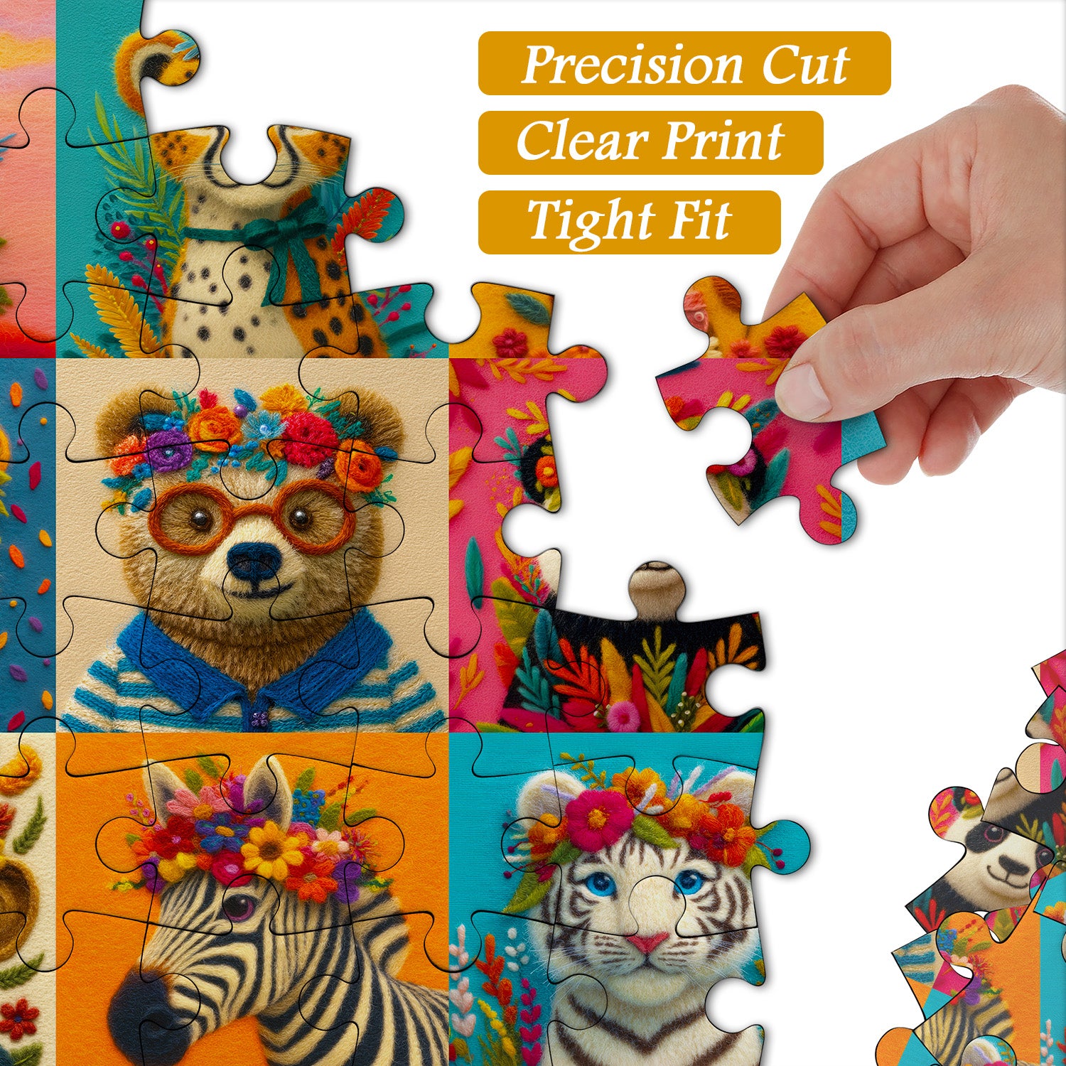 Puzzle puzzle per frenesia psichedelica 1000 pezzi