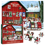 Christmas Quilt Shop Jigsaw Puzzle 1000 pièces