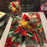 Christmas Cardinal Jigsaw Puzzle 1000 Pieces