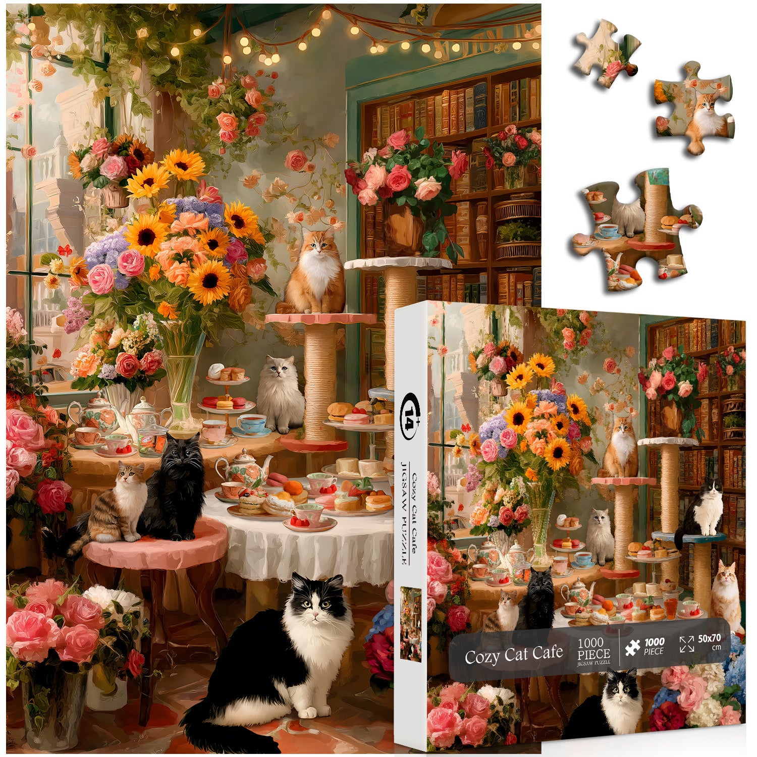 Puzzle puzzle per frenesia psichedelica 1000 pezzi