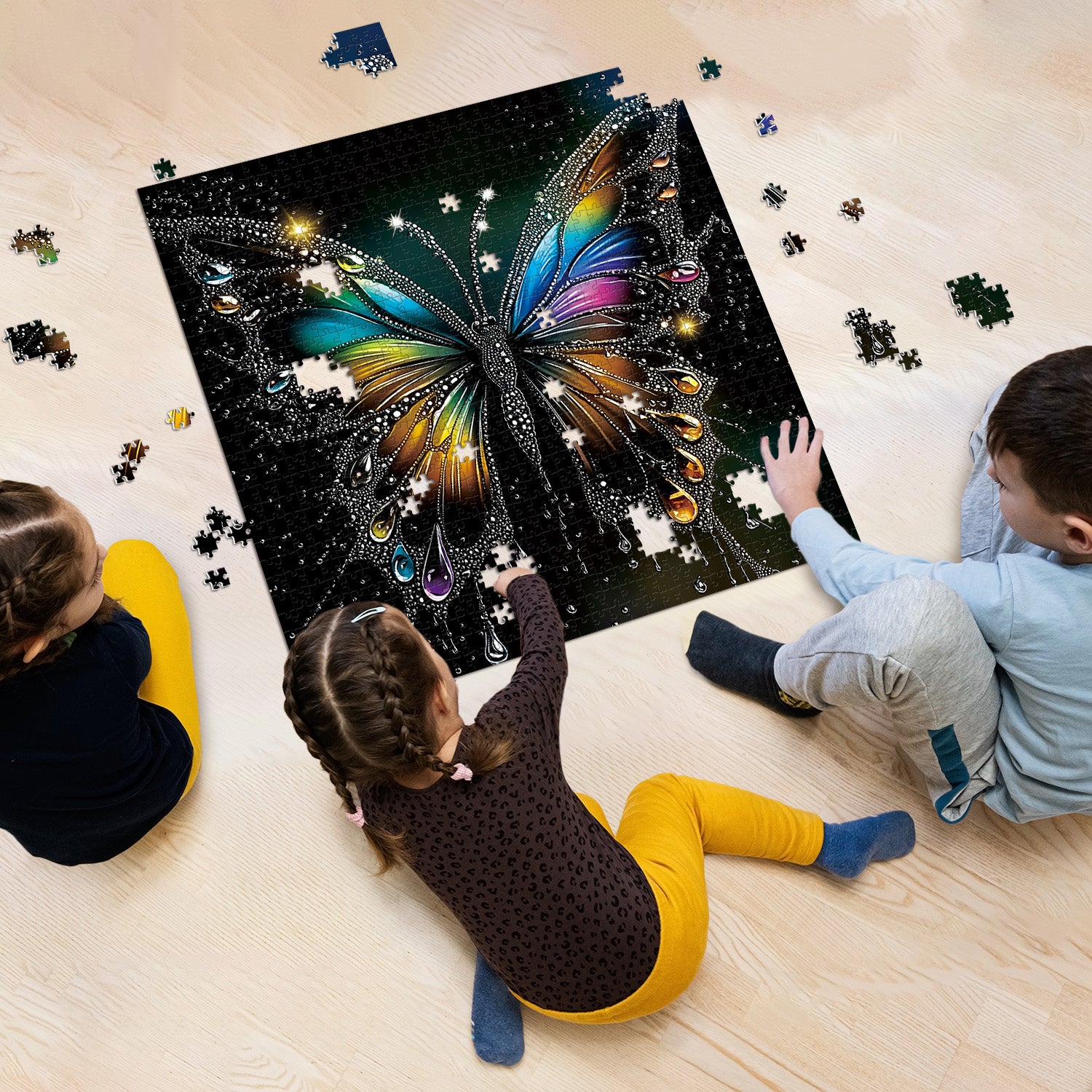 Puzzle puzzle per frenesia psichedelica 1000 pezzi