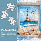 Ozeanfenster Puzzle 1000 Stücke